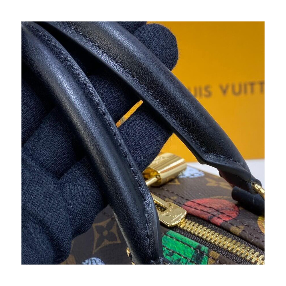 Louis Vuitton Monogram Cameo Printed Speedy Bandouliere 25 M45910 Louis Vuitton Monogram Cameo Printed Speedy Bandouliere 25 M45910