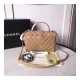 Chanel Calfskin Flap Bag With Top Handle AS0804 Chanel Calfskin Flap Bag With Top Handle AS0804