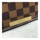 Louis Vuitton Damier Ebene Canvas Favorite PM N41276 Louis Vuitton Damier Ebene Canvas Favorite PM N41276
