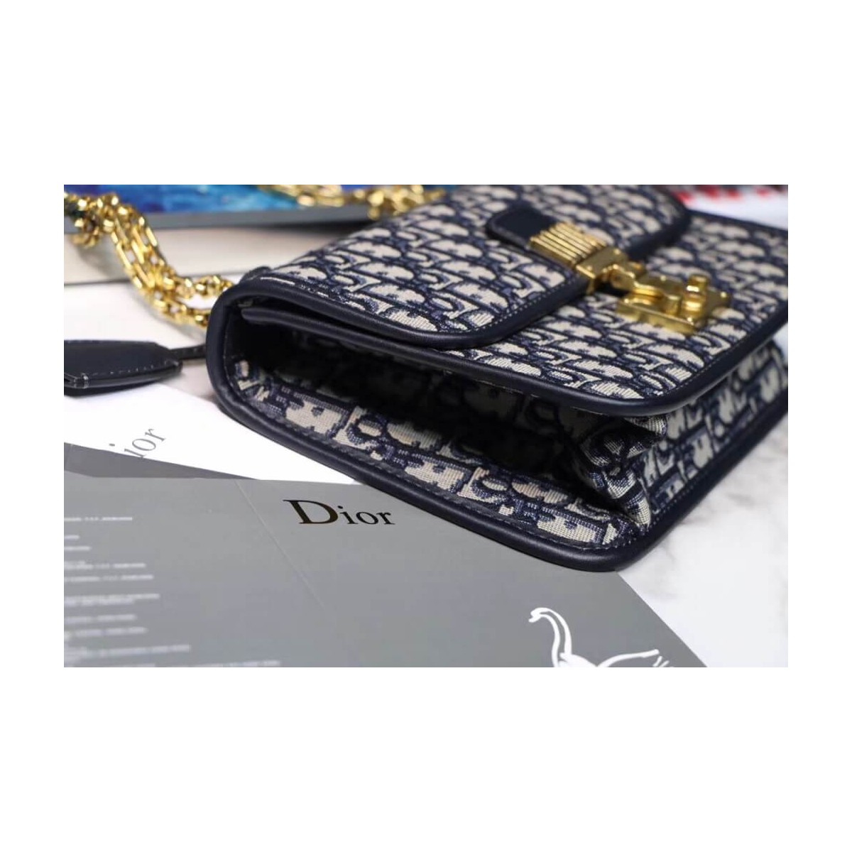 Christian Dior Dioradict Oblique Bag M9003 Christian Dior Dioradict Oblique Bag M9003