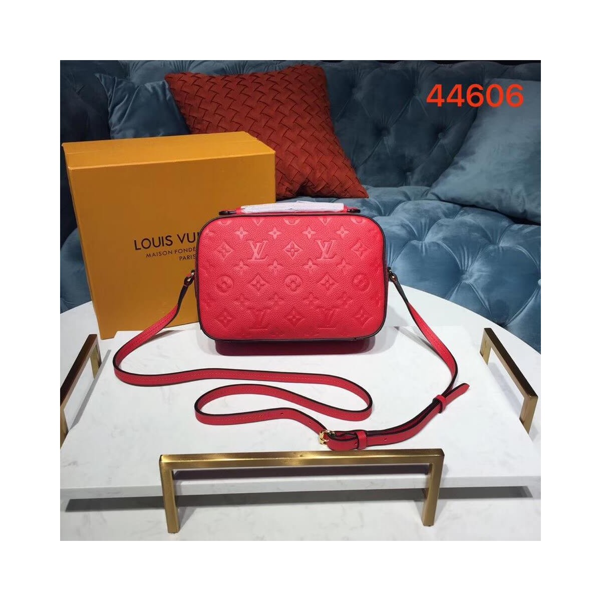 Louis Vuitton Monogram Empreinte Saintonge M44593 Louis Vuitton Monogram Empreinte Saintonge M44593