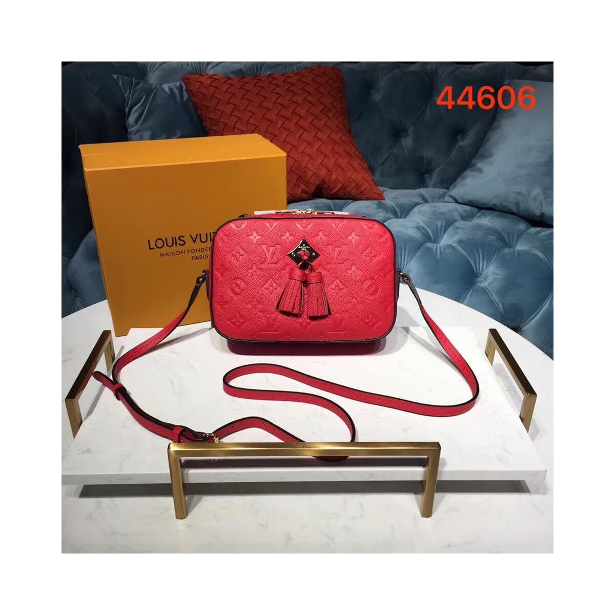 Louis Vuitton Monogram Empreinte Saintonge M44593 Louis Vuitton Monogram Empreinte Saintonge M44593