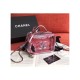 Chanel Vanity Case In Multicolour PVC A93343 Pink Chanel Vanity Case In Multicolour PVC A93343 Pink