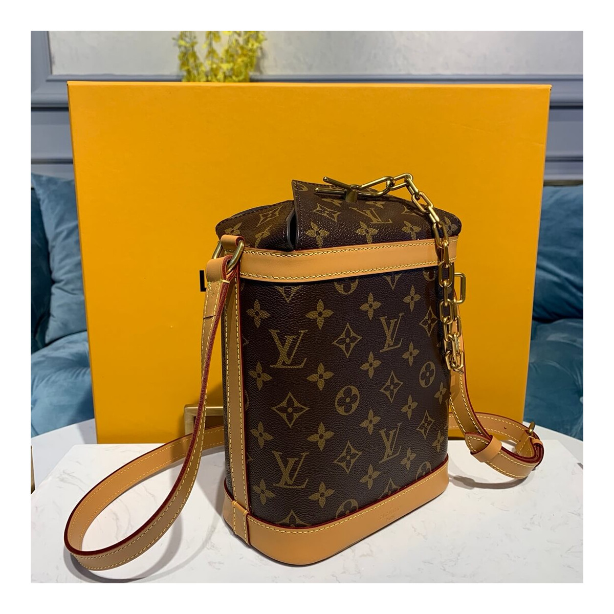 Louis Vuitton Monogram Milk Box M44877 Louis Vuitton Monogram Milk Box M44877