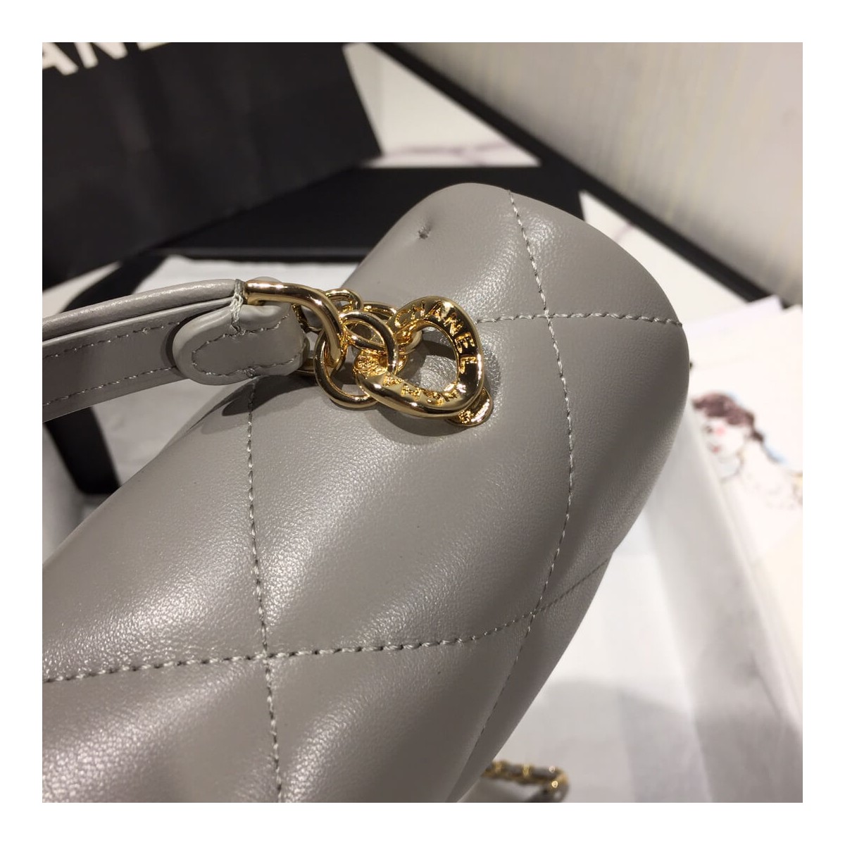 Chanel Large Flap Bag With Handle AS1115 Chanel Large Flap Bag With Handle AS1115