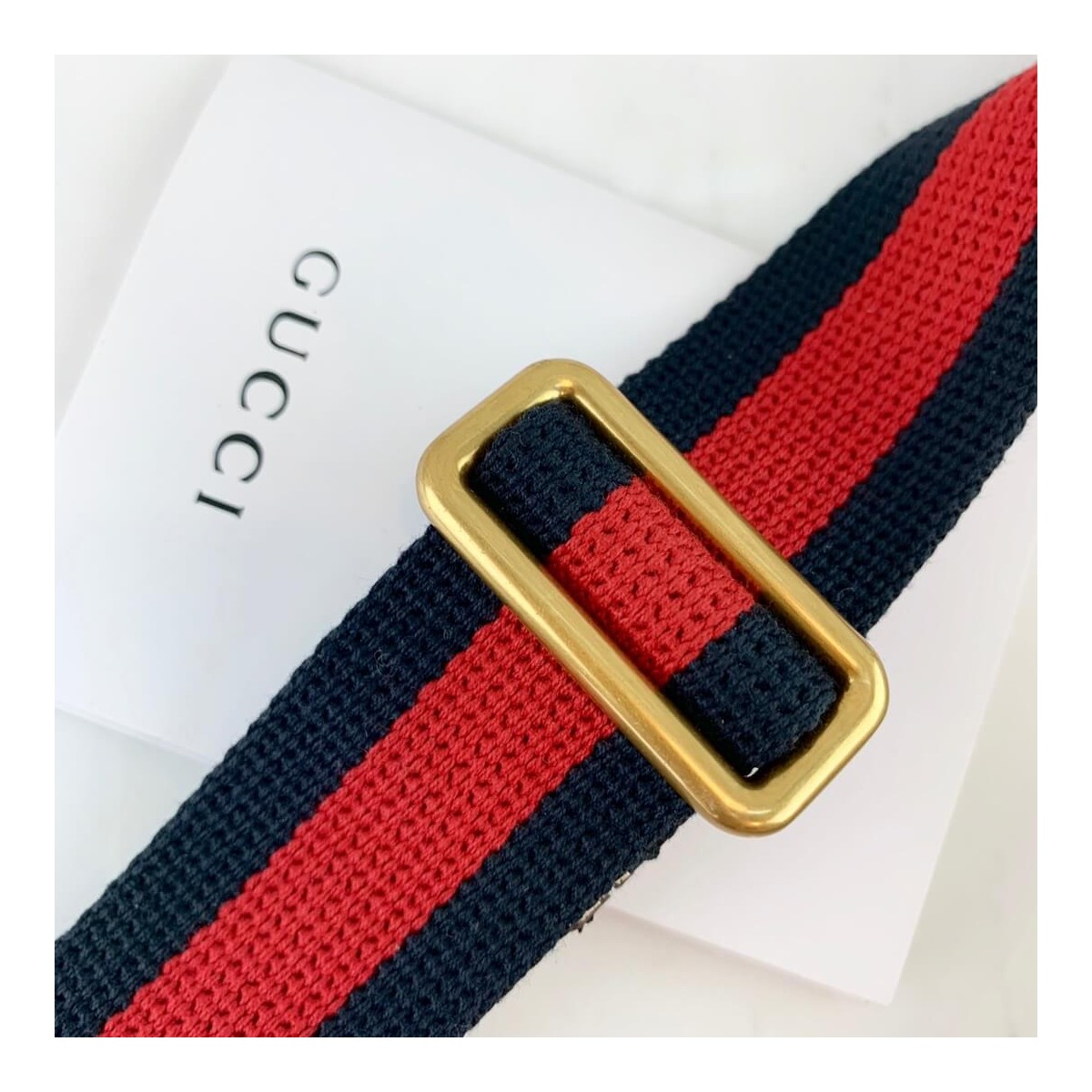 Gucci Print Leather Belt Bag 493869 Gucci Print Leather Belt Bag 493869