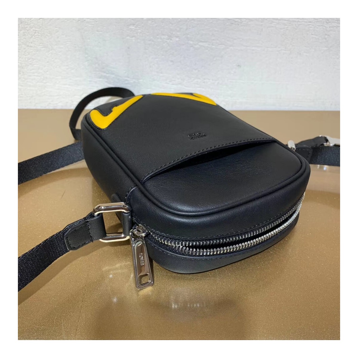 Fendi Smooth Leather Small Messenger Bag 7VA456 Fendi Smooth Leather Small Messenger Bag 7VA456