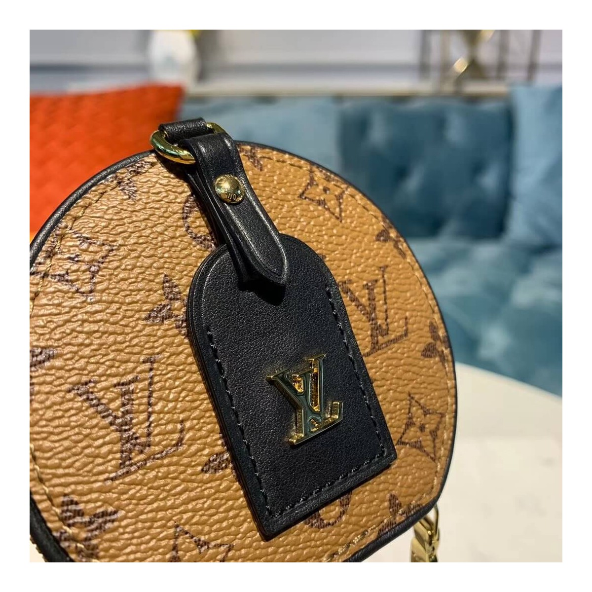 Louis Vuitton Monogram Boite Chapeau Necklace M68570 M68577 Louis Vuitton Monogram Boite Chapeau Necklace M68570 M68577