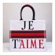 Dior Book Tote Bag With Red Heart M1286 Dior Book Tote Bag With Red Heart M1286