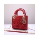 Christian Dior Lambskin Embroidered Flowers Mini "Lady Dior" Bag M0565 Christian Dior Lambskin Embroidered Flowers Mini "Lady Dior" Bag M0565