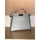 Fendi Peekaboo Medium with Metal-Plated Micro Studs 8BN290 Fendi Peekaboo Medium with Metal-Plated Micro Studs 8BN290