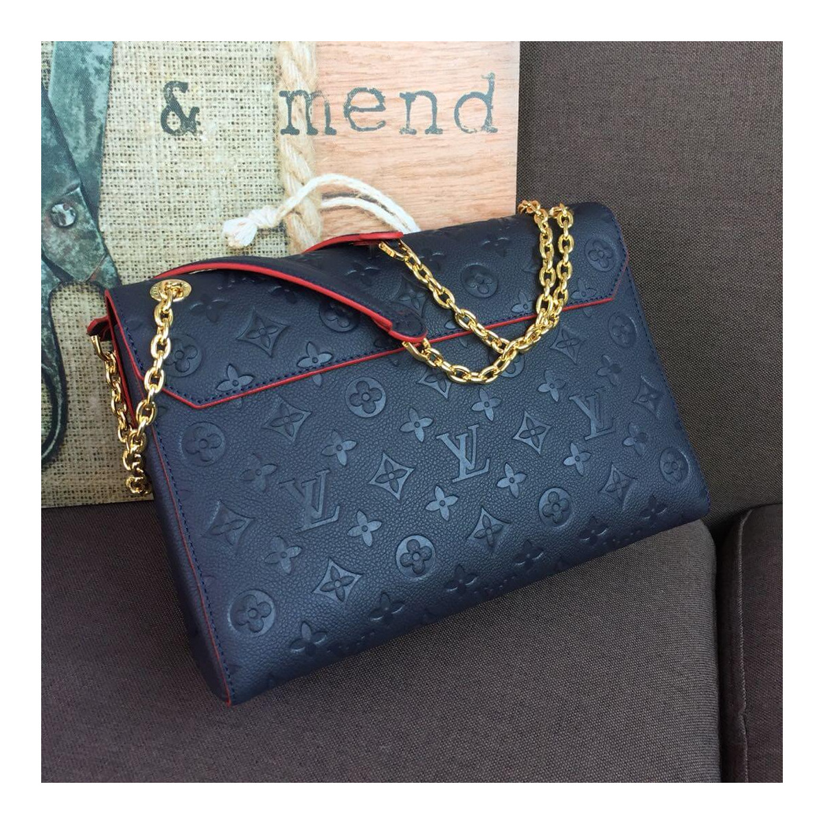 Louis Vuitton Monogram Empreinte Vavin MM M44150 M43925 Louis Vuitton Monogram Empreinte Vavin MM M44150 M43925