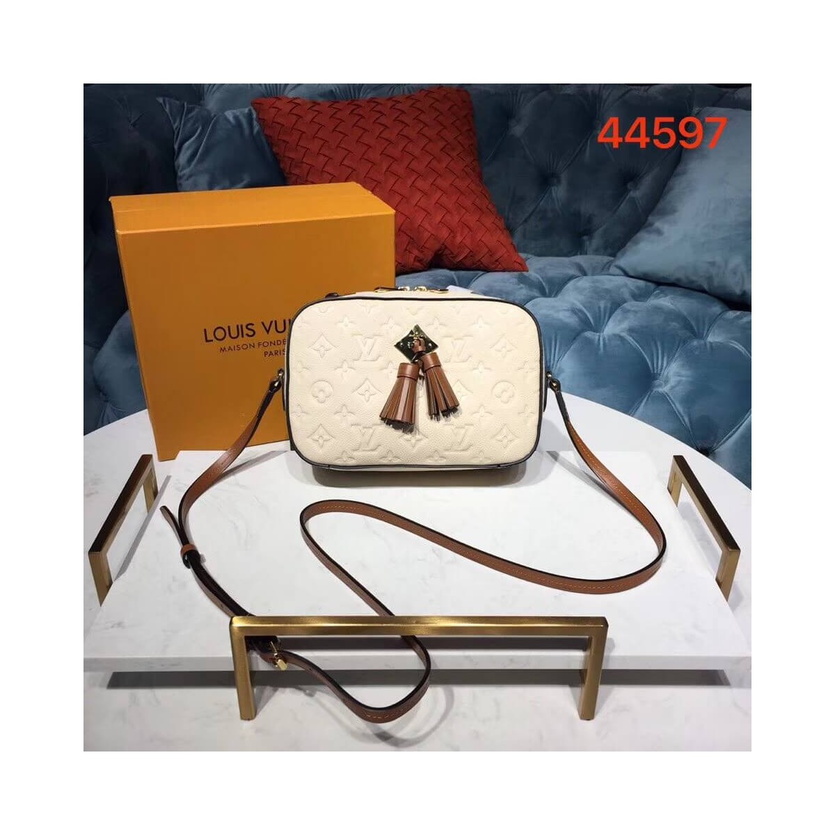 Louis Vuitton Monogram Empreinte Saintonge M44593 Louis Vuitton Monogram Empreinte Saintonge M44593
