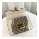 Gucci Padlock Snakeskin Small Shoulder Bag 432182 White Gucci Padlock Snakeskin Small Shoulder Bag 432182 White