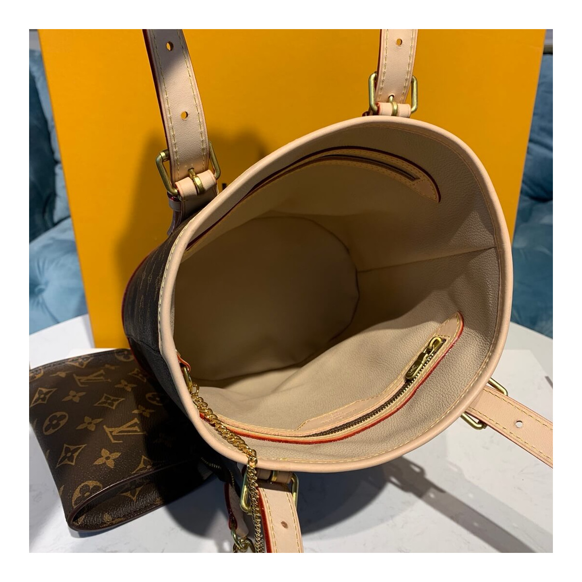 Louis Vuitton Monogram Petit Bucket M42238 Louis Vuitton Monogram Petit Bucket M42238