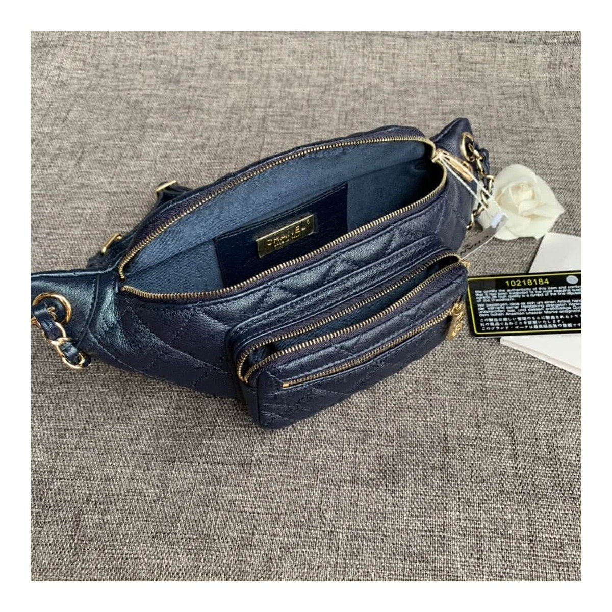 Chanel Quilted Caviar Clafskin Waist Bag AS0556 Chanel Quilted Caviar Clafskin Waist Bag AS0556