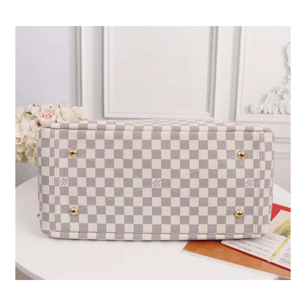 Louis Vuitton Damier Azur Canvas Artsy MM N41174 Louis Vuitton Damier Azur Canvas Artsy MM N41174