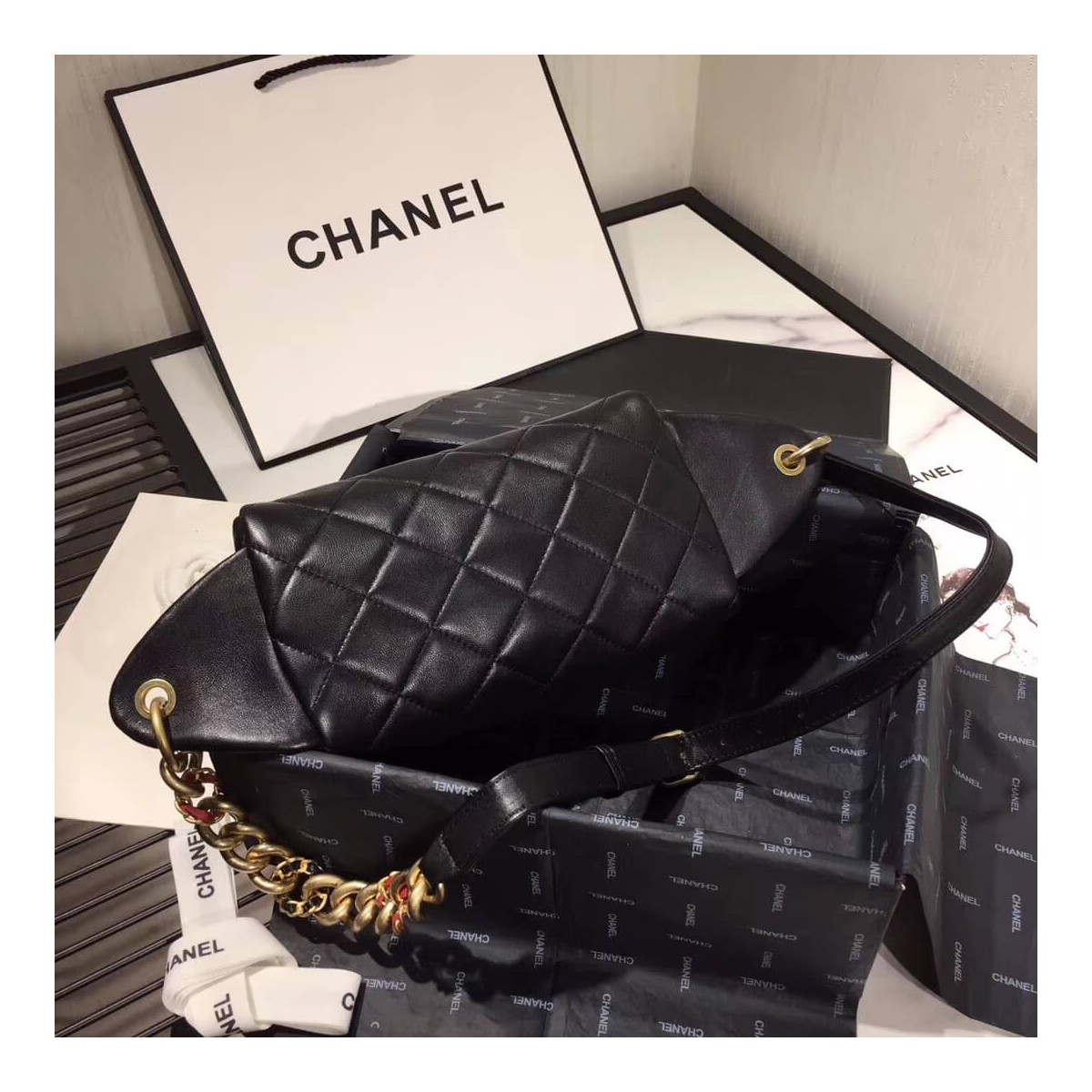 Chanel Lambskin Waist Bag AS0940 Chanel Lambskin Waist Bag AS0940