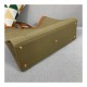 Fendi Peekaboo X Tote in Green Canvas 8BH374 Fendi Peekaboo X Tote in Green Canvas 8BH374