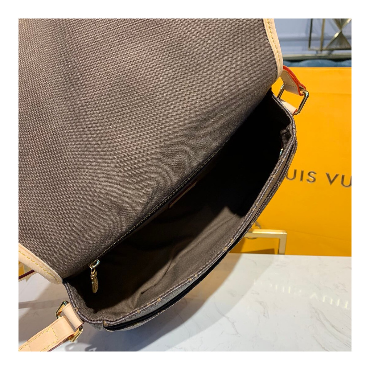 Louis Vuitton Monogram Canvas Menilmontant PM M40474 Louis Vuitton Monogram Canvas Menilmontant PM M40474