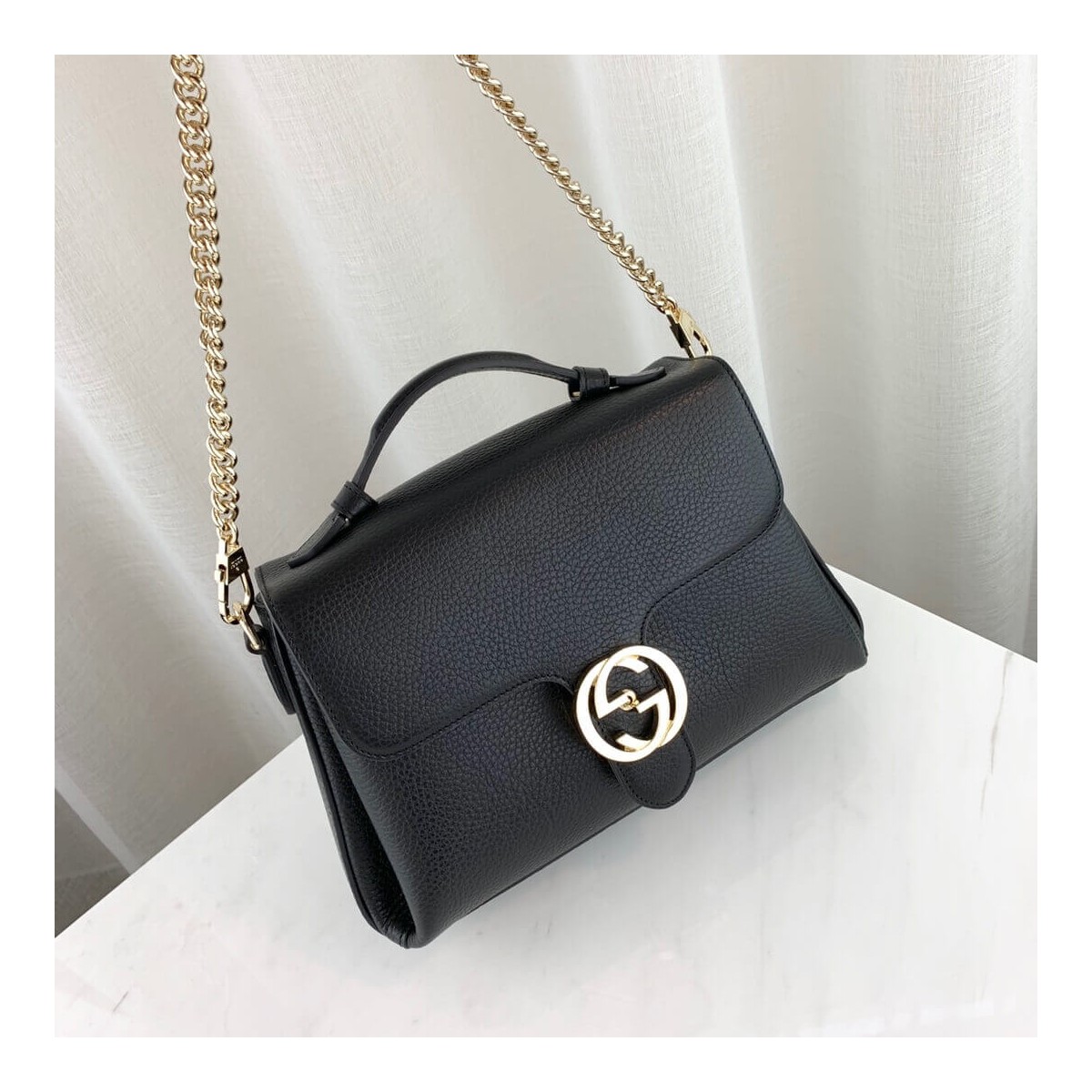 Gucci Interlocking GG Clasp Convertible Bag 510302 Gucci Interlocking GG Clasp Convertible Bag 510302