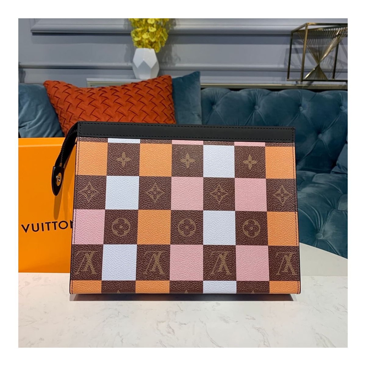 Louis Vuitton Monogram Canvas Pochette Voyage MM M61692C Louis Vuitton Monogram Canvas Pochette Voyage MM M61692C