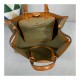 Fendi Peekaboo X Tote in Green Canvas 8BH374 Fendi Peekaboo X Tote in Green Canvas 8BH374
