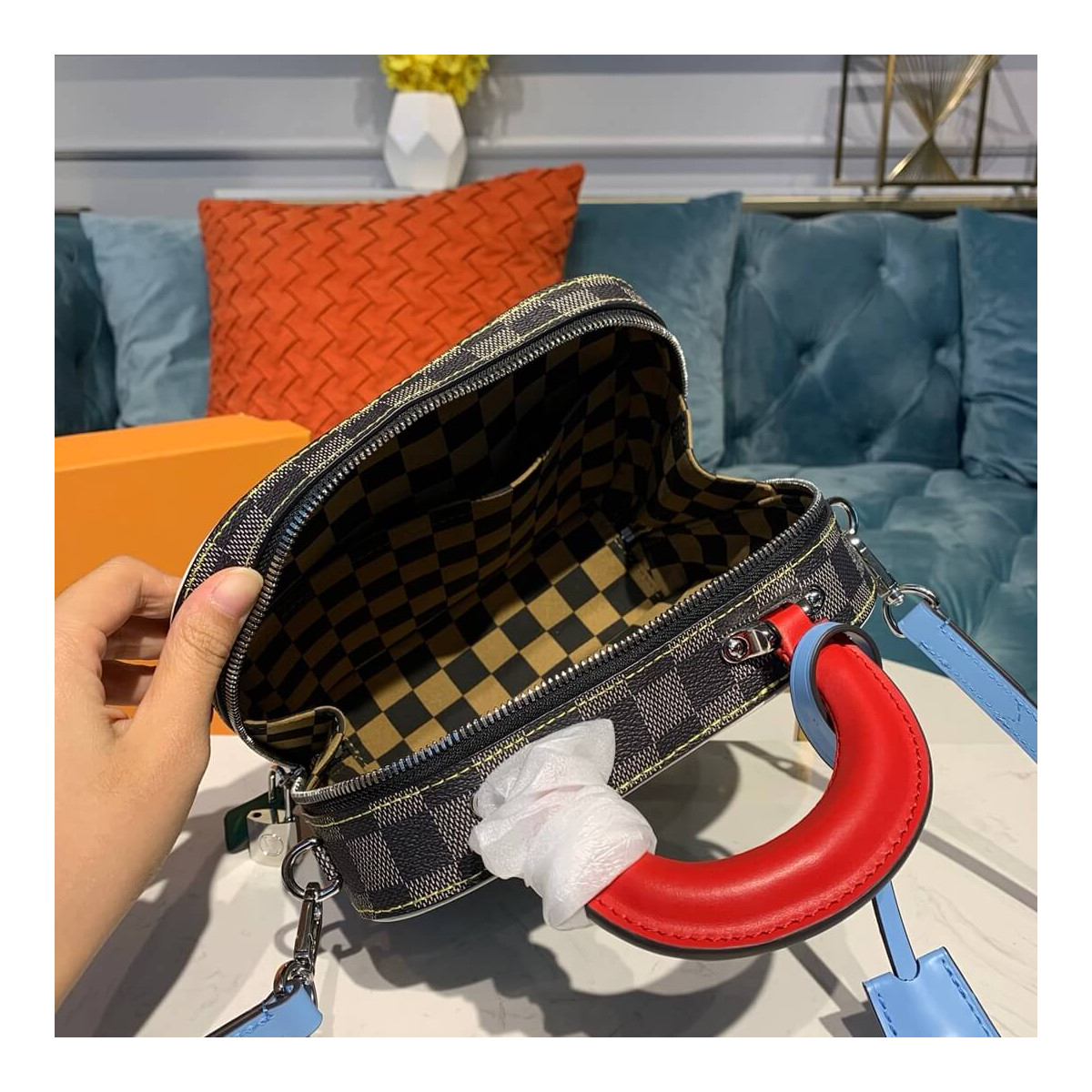 Louis Vuitton Damier Valisette BB N40233 Louis Vuitton Damier Valisette BB N40233