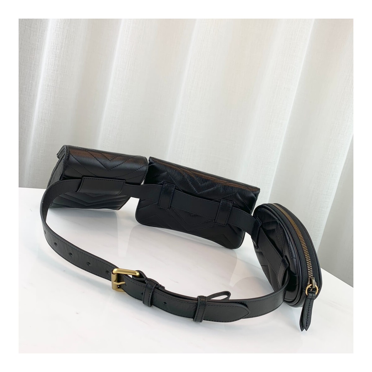 Gucci GG Marmont Matelasse Belt Bag 524597 Gucci GG Marmont Matelasse Belt Bag 524597