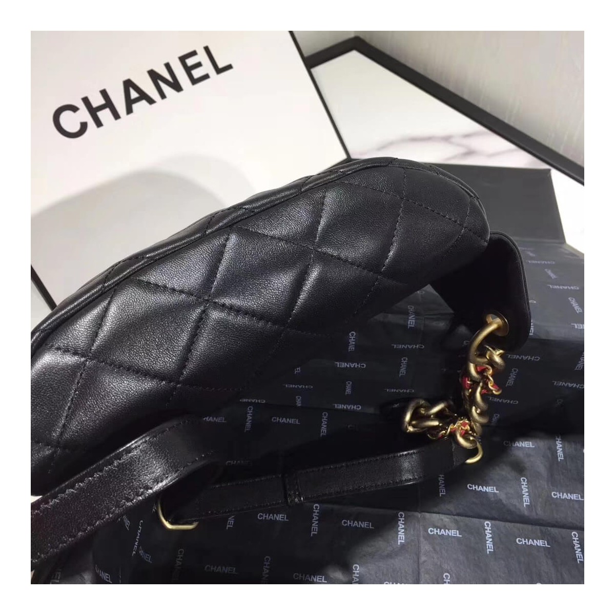 Chanel Lambskin Waist Bag AS0940 Chanel Lambskin Waist Bag AS0940