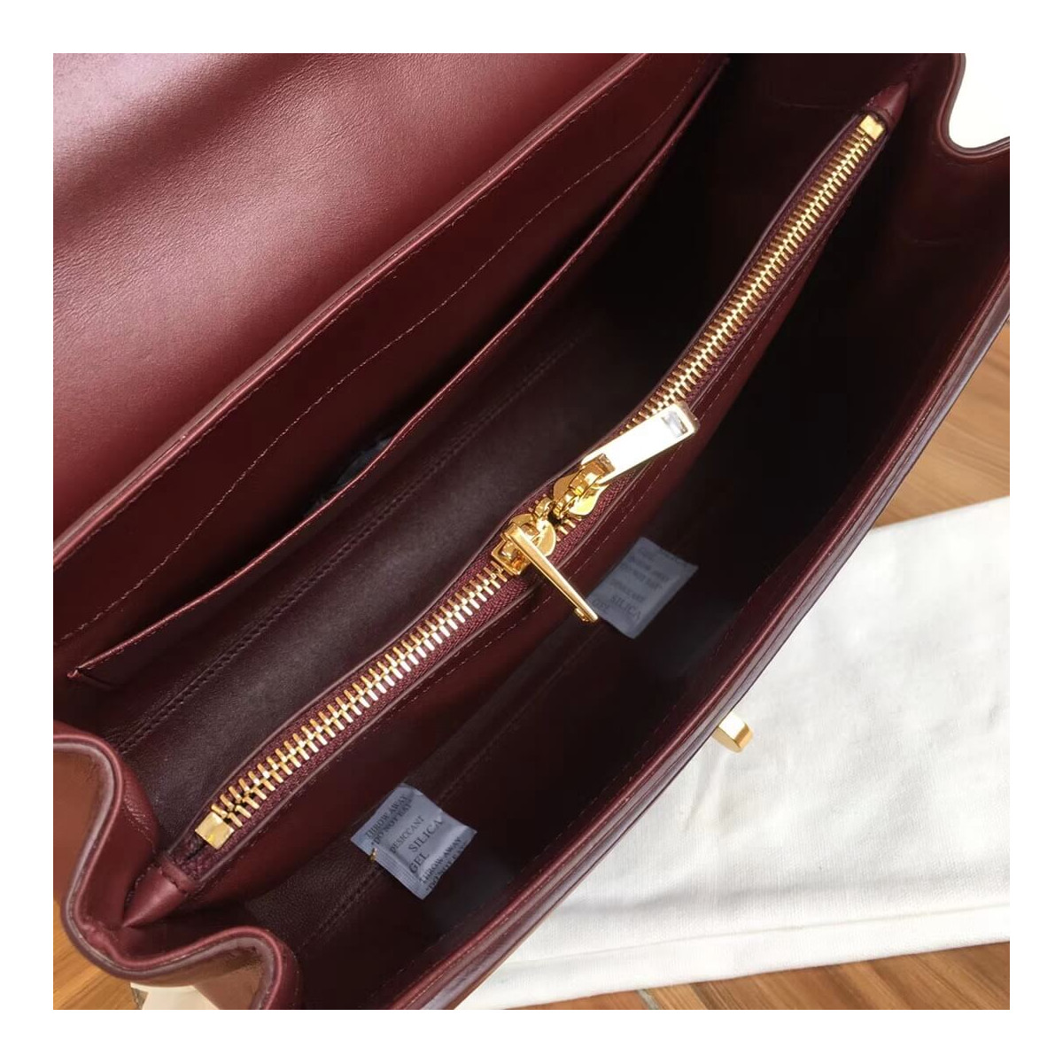 Celine Medium 16 Bag In Satinated Calfskin 187373 Celine Medium 16 Bag In Satinated Calfskin 187373