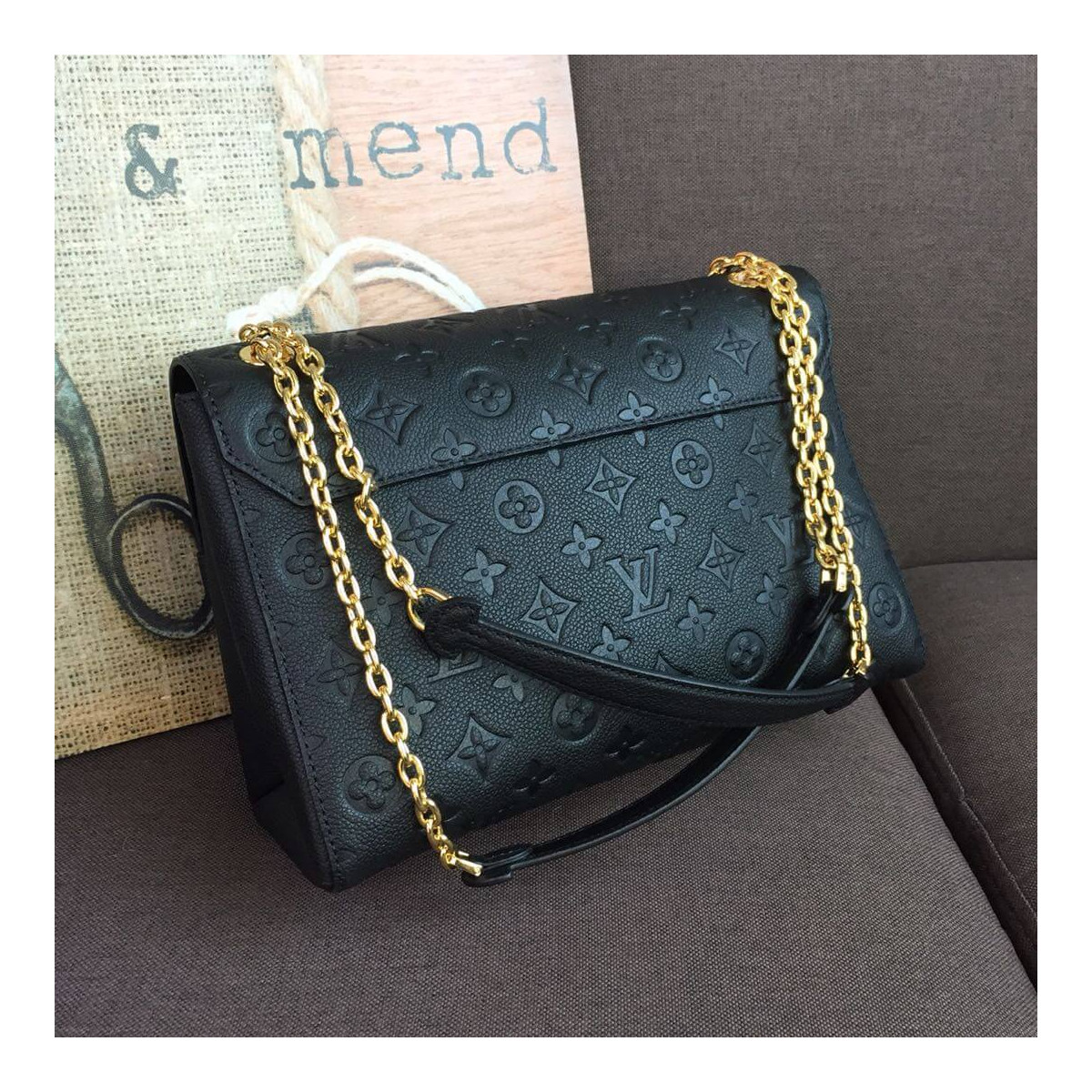 Louis Vuitton Monogram Empreinte Vavin MM M44150 M43925 Louis Vuitton Monogram Empreinte Vavin MM M44150 M43925