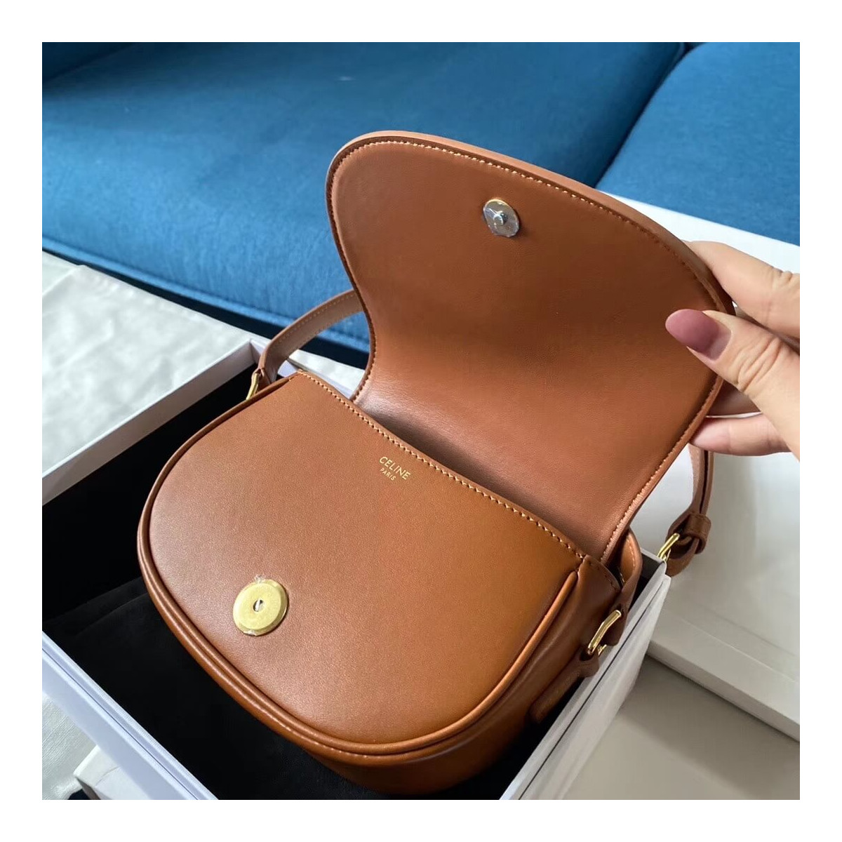 Celine Small Crecy Bag In Natural Calfskin 191363 Celine Small Crecy Bag In Natural Calfskin 191363