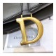 Christian Dior Grained Calfskin Saddle Bag M0446