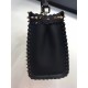 Fendi Peekaboo Mini with Metal-Plated Micro Studs 8BN244 Fendi Peekaboo Mini with Metal-Plated Micro Studs 8BN244