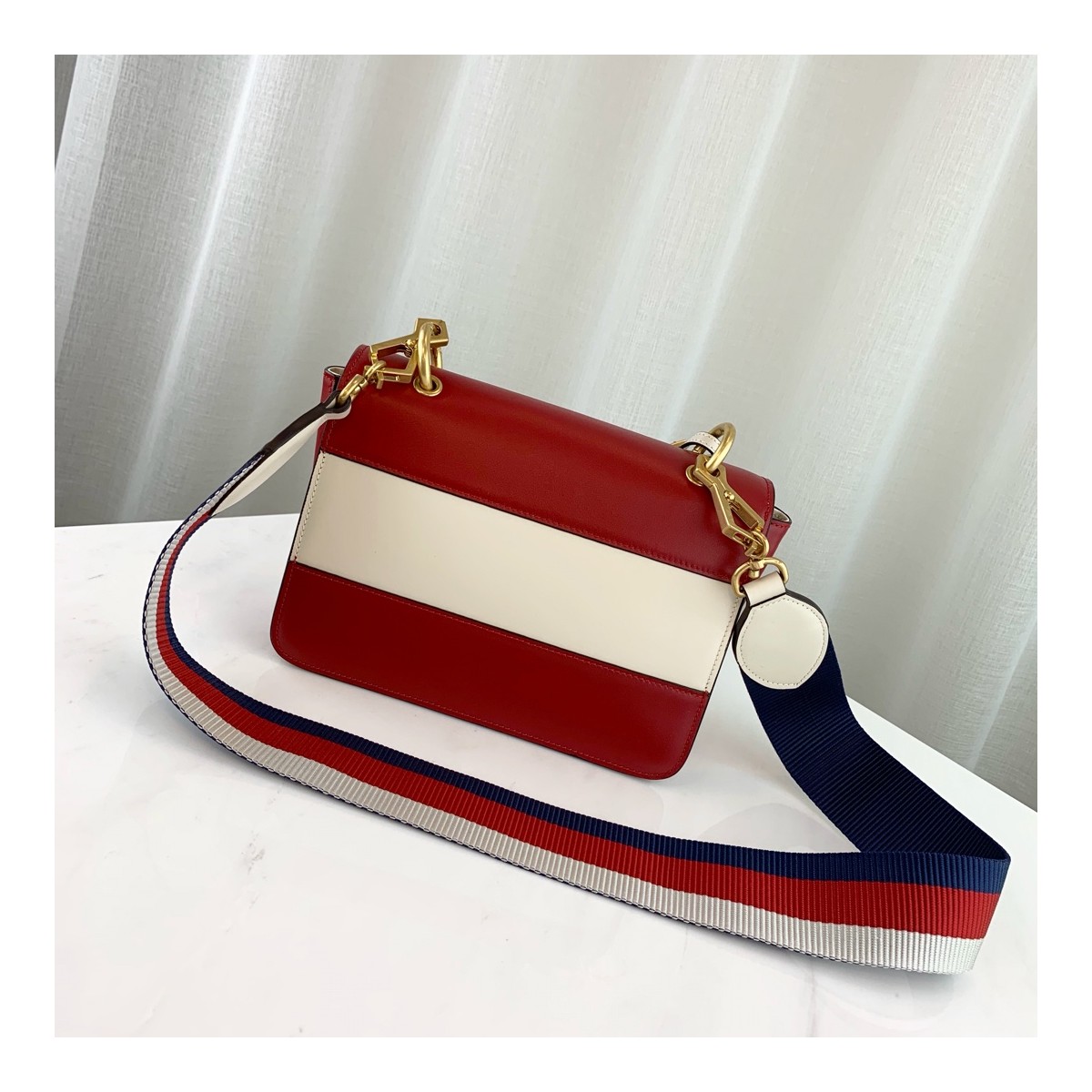 Gucci Queen Margaret Shoulder Bag 476542 Red/White Gucci Queen Margaret Shoulder Bag 476542 Red/White