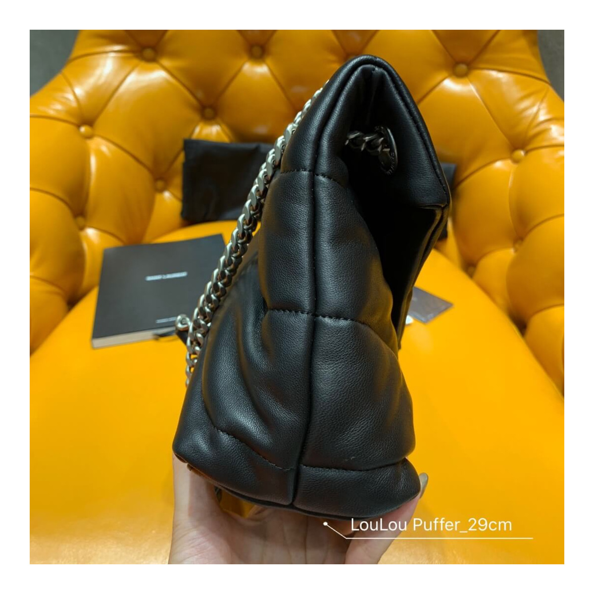 Saint Laurent Loulou Puffer Small Bag In Quilted Lambskin 577476 Saint Laurent Loulou Puffer Small Bag In Quilted Lambskin 577476