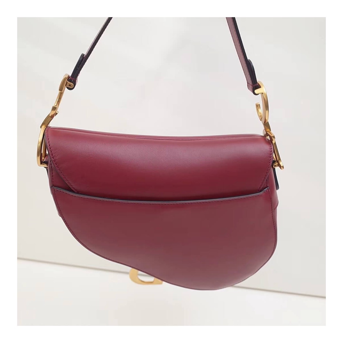 Christian Dior Smooth Calfskin Saddle Bag M0446 Christian Dior Smooth Calfskin Saddle Bag M0446