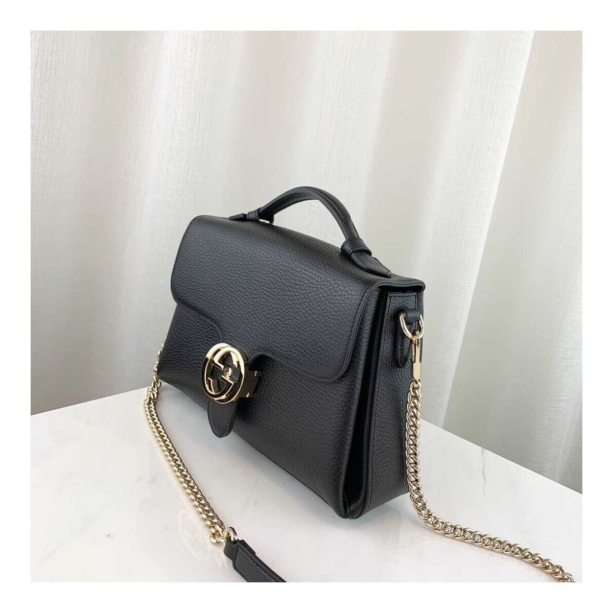 Gucci Interlocking GG Clasp Convertible Bag 510302 Gucci Interlocking GG Clasp Convertible Bag 510302