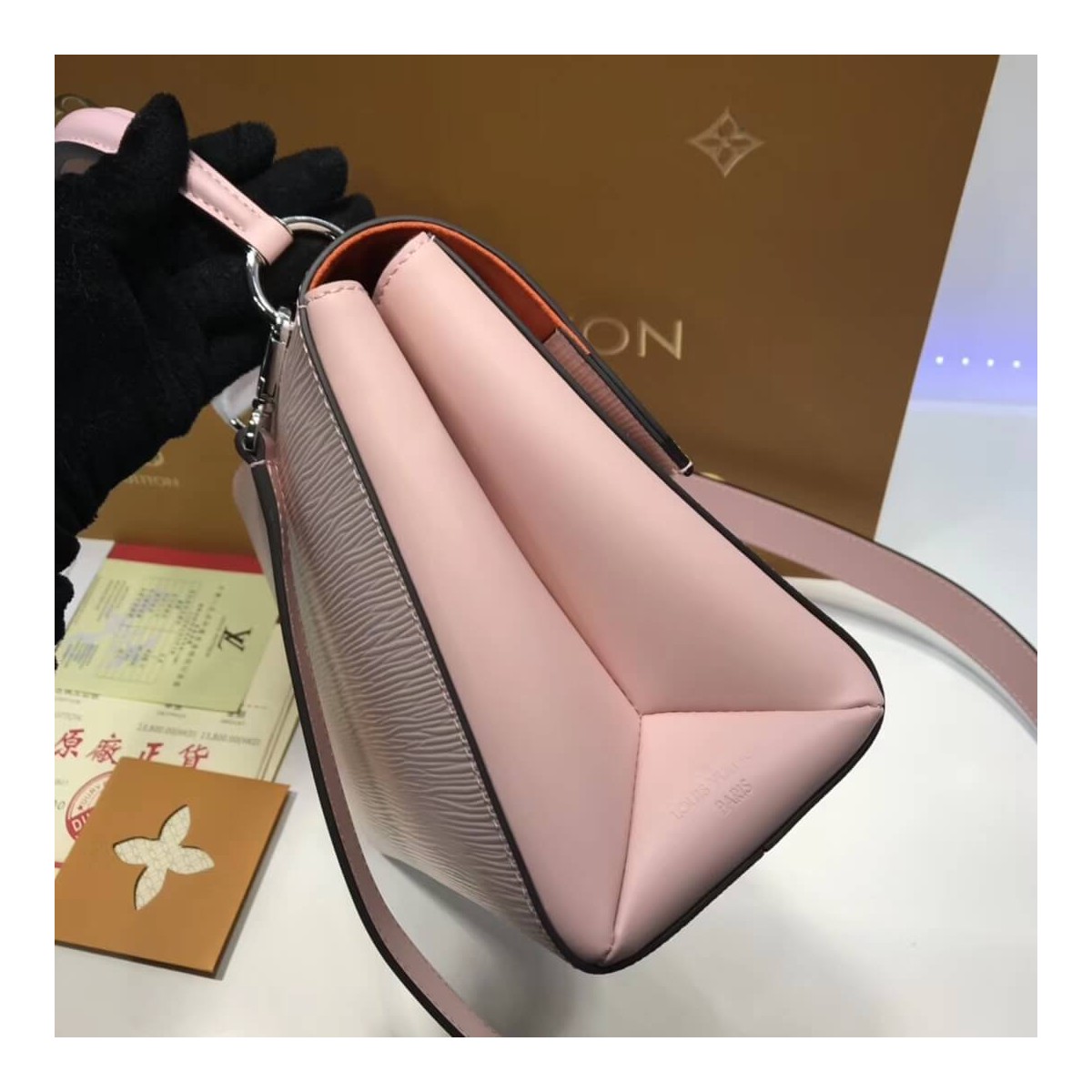 Louis Vuitton Epi Leather Grenelle PM M53694 Louis Vuitton Epi Leather Grenelle PM M53694