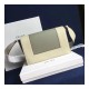 Celine Frame Medium Shoulder Bag 180263 White/Light Green Celine Frame Medium Shoulder Bag 180263 White/Light Green