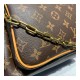 Louis Vuitton Monogram Coated Canvas Backpack Trio M44658 Louis Vuitton Monogram Coated Canvas Backpack Trio M44658