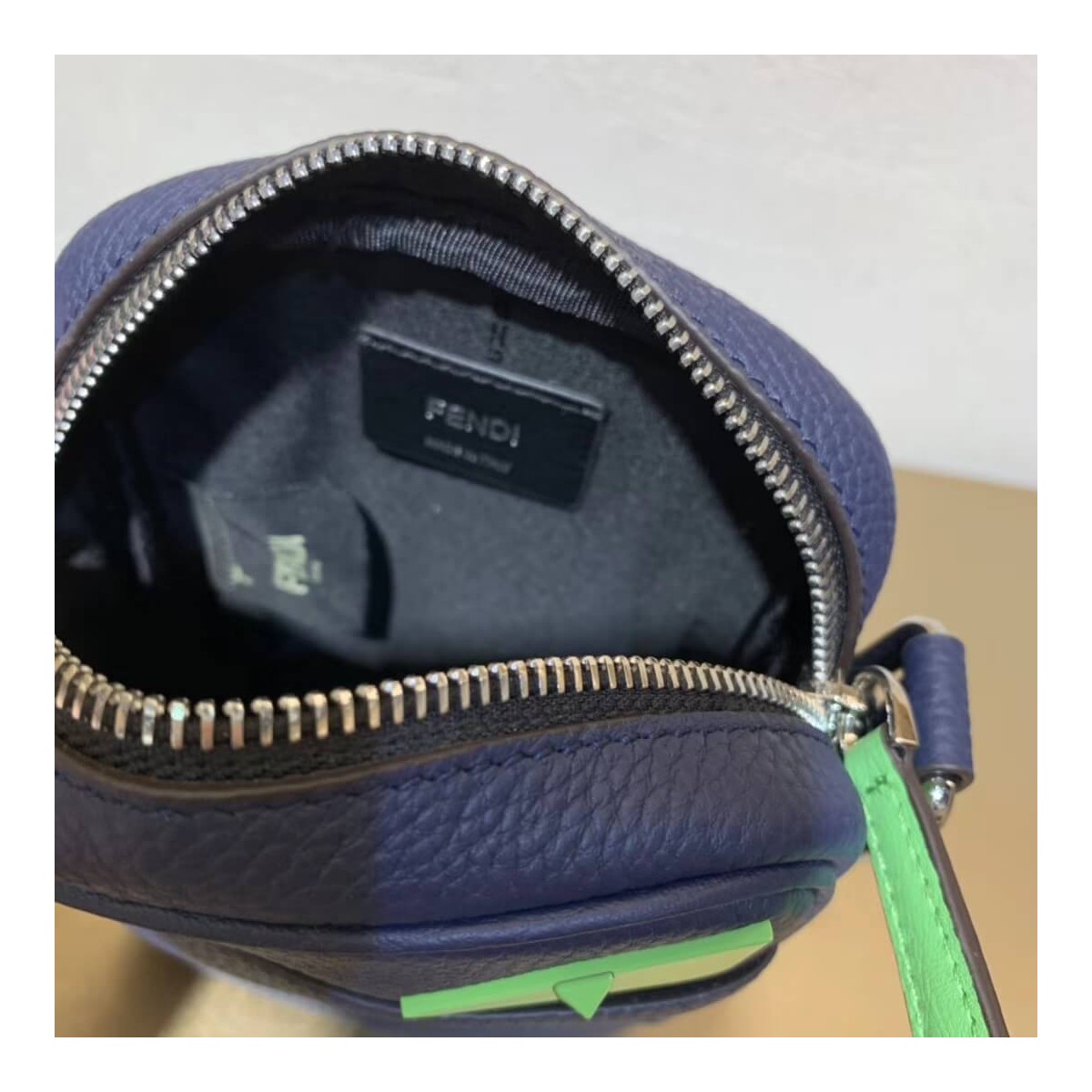 Fendi Grained Leather Small Messenger Bag 7VA456 Fendi Grained Leather Small Messenger Bag 7VA456