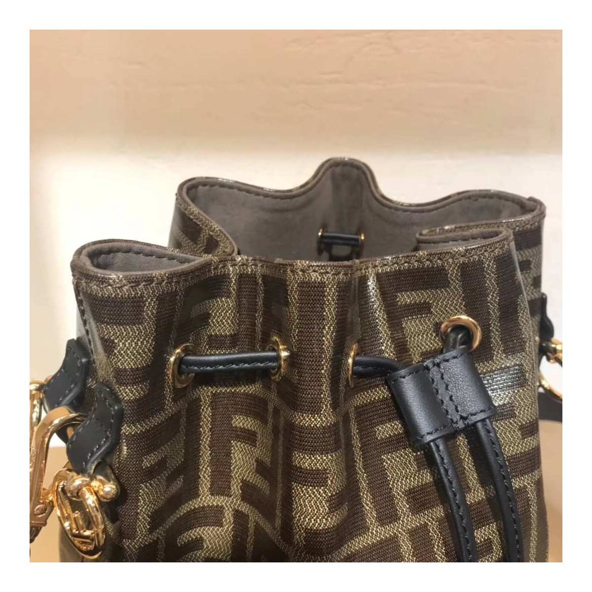Fendi Multicolour Canvas Mon Tresor 8BT298 Fendi Multicolour Canvas Mon Tresor 8BT298
