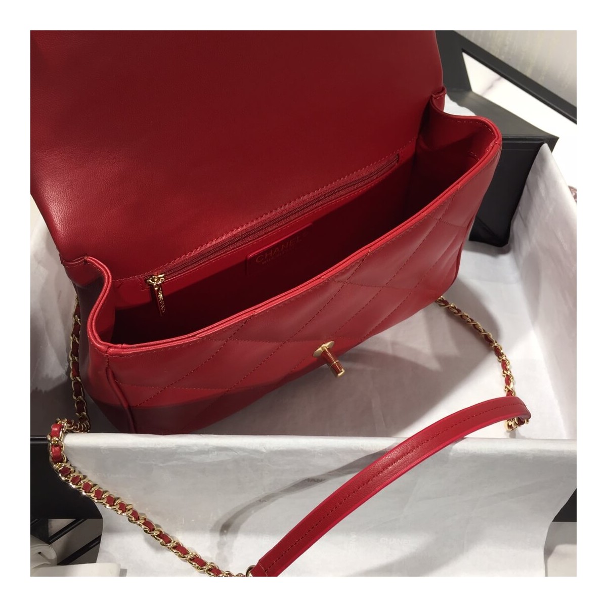 Chanel Large Flap Bag With Handle AS1115 Chanel Large Flap Bag With Handle AS1115