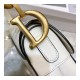 Christian Dior Grained Calfskin Saddle Bag M0446