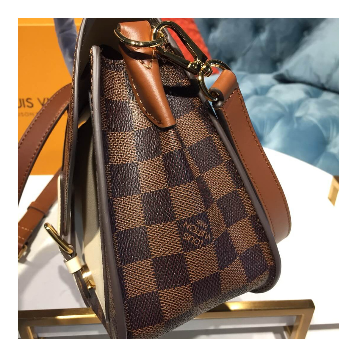 Louis Vuitton Damier Ebene Beaumarchais N40146 N40147 N40148 Louis Vuitton Damier Ebene Beaumarchais N40146 N40147 N40148