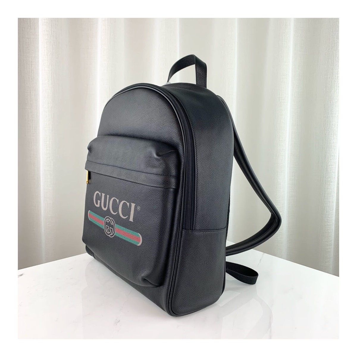 Gucci Print Leather Backpack 547834 Gucci Print Leather Backpack 547834