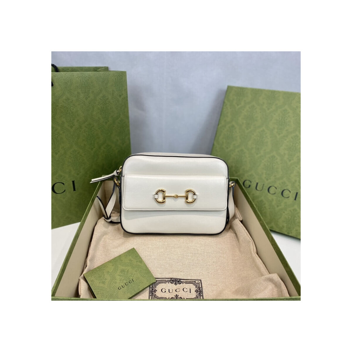 Gucci Horsebit 1955 Small Leather Shoulder Bag 645454 Gucci Horsebit 1955 Small Leather Shoulder Bag 645454