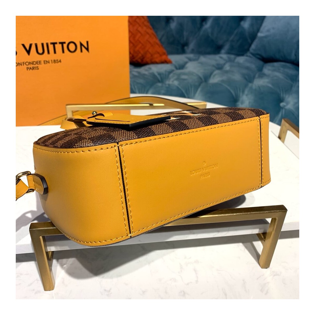 Louis Vuitton Damier Ebene Canvas Santa Monica N40178 Louis Vuitton Damier Ebene Canvas Santa Monica N40178